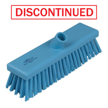 Load image into Gallery viewer, 12" Stiff Resin-Set Flat Sweeping Broom (B993RES)