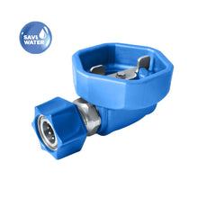Load image into Gallery viewer, 1/2" Stainless Steel Save Water Valve in Antimicrobial Rubber Protection with Quick Coupler (CABV202)