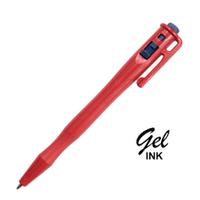 Load image into Gallery viewer, RETREEVA Detectable Retractable GEL Pen with Pocket Clip, Blue ink, 25/pack (DTRG)