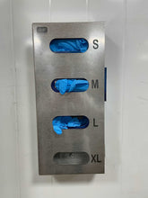 Load image into Gallery viewer, Stainless Steel side loaded glove dispensers with laser marking (A6100-LM)