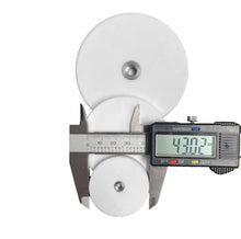 Load image into Gallery viewer, 43mm Rubber coated disc magnets (NM43-WT)