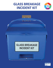 Load image into Gallery viewer, Glass Breakage Incident Kit with wall mounted Shadow Board (SKSB-Glass)