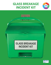 Load image into Gallery viewer, Glass Breakage Incident Kit with wall mounted Shadow Board (SKSB-Glass)