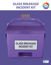 Load image into Gallery viewer, Glass Breakage Incident Kit with wall mounted Shadow Board (SKSB-Glass)