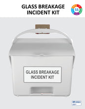 Load image into Gallery viewer, Glass Breakage Incident Kit with wall mounted Shadow Board (SKSB-Glass)