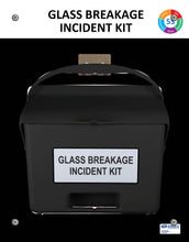 Load image into Gallery viewer, Glass Breakage Incident Kit with magnetic mounted Shadow Board (SKMSB-Glass)