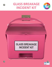 Load image into Gallery viewer, Glass Breakage Incident Kit with magnetic mounted Shadow Board (SKMSB-Glass)