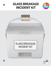 Load image into Gallery viewer, Glass Breakage Incident Kit with magnetic mounted Shadow Board (SKMSB-Glass)