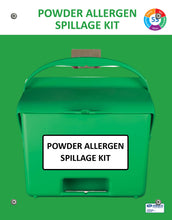Load image into Gallery viewer, Powder Allergen Spillage Kit with Magnetic-Mounted Shadow Board (SKMSB-PWAL)
