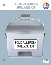 Load image into Gallery viewer, Solid Allergen Spillage Kit with Magnetic-mounted Shadow Board (SKMSB-SAL)