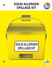 Load image into Gallery viewer, Solid Allergen Spillage Kit with Magnetic-mounted Shadow Board (SKMSB-SAL)