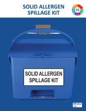 Load image into Gallery viewer, Solid Allergen Spillage Kit with wall-mounted Shadow Board (SKSB-SAL)
