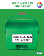 Load image into Gallery viewer, Solid Allergen Spillage Kit with wall-mounted Shadow Board (SKSB-SAL)