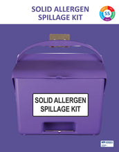 Load image into Gallery viewer, Solid Allergen Spillage Kit with wall-mounted Shadow Board (SKSB-SAL)