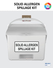 Load image into Gallery viewer, Solid Allergen Spillage Kit with wall-mounted Shadow Board (SKSB-SAL)