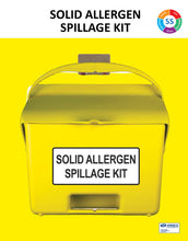 Load image into Gallery viewer, Solid Allergen Spillage Kit with wall-mounted Shadow Board (SKSB-SAL)