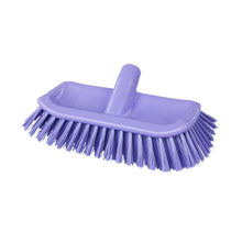 Load image into Gallery viewer, 11" High Low Stiff Scrub Brush (F20155)