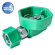 Load image into Gallery viewer, 1/2" Stainless Steel Save Water Valve in Antimicrobial Rubber Protection with Quick Coupler (CABV202)