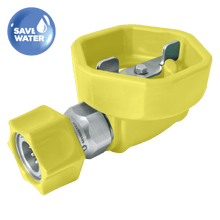 Load image into Gallery viewer, 1/2" Stainless Steel Save Water Valve in Antimicrobial Rubber Protection with Quick Coupler (CABV202)