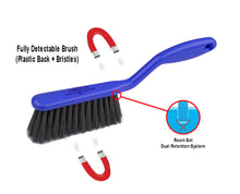 Load image into Gallery viewer, 12" Metal & X-Ray Detectable Resin Set Bench Brush (B861RESMDX)