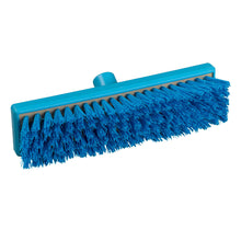 Load image into Gallery viewer, 12" Medium Crimped Resin-Set Flat Sweeping Broom (B758RES) - Shadow Boards & Cleaning Products for Workplace Hygiene | Atesco Industrial Hygiene