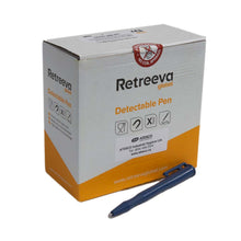 Load image into Gallery viewer, Metal Detectable Non-Retractable Pen with Pocket Clip