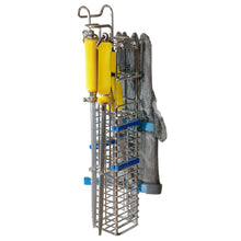 Load image into Gallery viewer, Knife Basket ULTIMATE for 2 knives, 2 steel and 1 mesh glove (KBU22G)