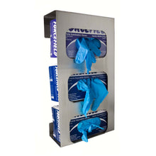 Load image into Gallery viewer, Stainless Steel Triple Side Loading Glove Box Dispenser (A6003)