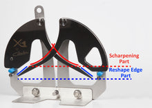Load image into Gallery viewer, X1 Stainless Steel Crossed Rods Sharpener with a stand (X1)