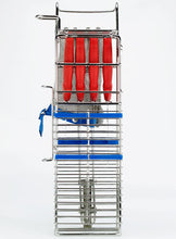 Load image into Gallery viewer, Knife Basket ULTIMATE for 4 knives, 2 steels nad 1 mesh glove (KBU42G)