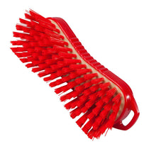 Load image into Gallery viewer, 8" Resin Set Hand Scrub Brush, Stiff (F95063)
