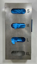 Load image into Gallery viewer, Stainless Steel side loaded glove dispensers with laser marking (A6100-LM)
