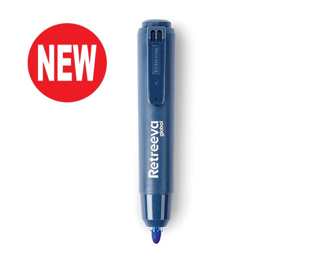 RETREEVA Retractable Dry-Wipe Marker (RG-WRM)