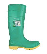 Load image into Gallery viewer, Dunlop Hazmax High Chemical Resistant OVC Boots, Green (D87012)
