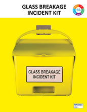 Load image into Gallery viewer, Glass Breakage Incident Kit with wall mounted Shadow Board (SKSB-Glass)

