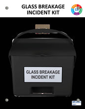 Load image into Gallery viewer, Glass Breakage Incident Kit with magnetic mounted Shadow Board (SKMSB-Glass)
