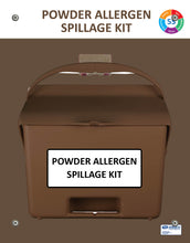 Load image into Gallery viewer, Powder Allergen Spillage Kit with Magnetic-Mounted Shadow Board (SKMSB-PWAL)
