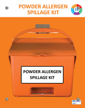 Load image into Gallery viewer, Powder Allergen Spillage Kit with Magnetic-Mounted Shadow Board (SKMSB-PWAL)
