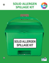 Load image into Gallery viewer, Solid Allergen Spillage Kit with Magnetic-mounted Shadow Board (SKMSB-SAL)
