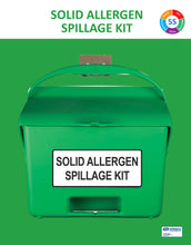 Load image into Gallery viewer, Solid Allergen Spillage Kit with wall-mounted Shadow Board (SKSB-SAL)
