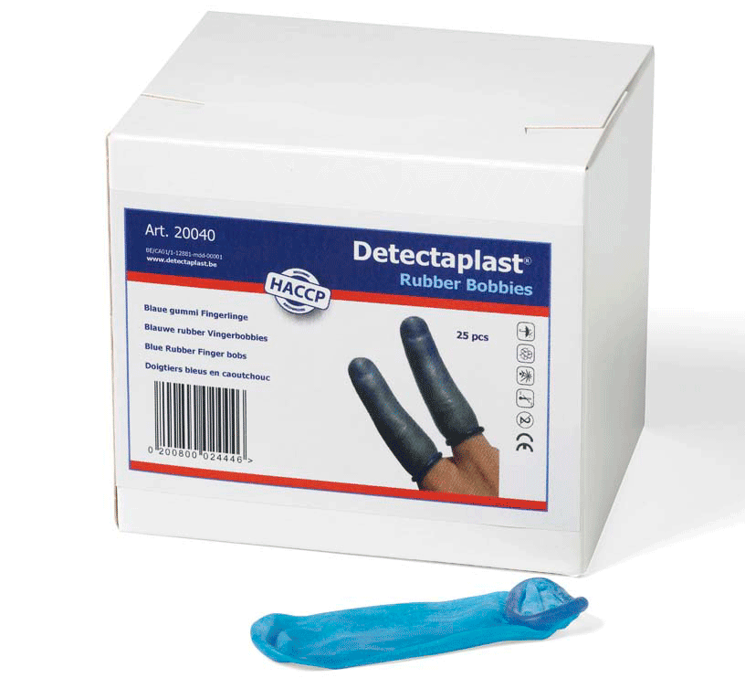 Detectable Rubber Bobbies, 50/pack (DP20040)
