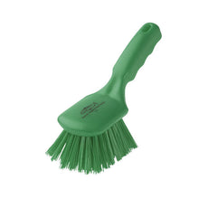 Load image into Gallery viewer, Buy 10” Stiff Short Handled Brush - Green
