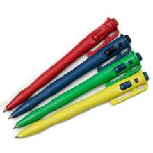Load image into Gallery viewer, Shop Metal Detectable Retractable Pen with Pocket Clip
