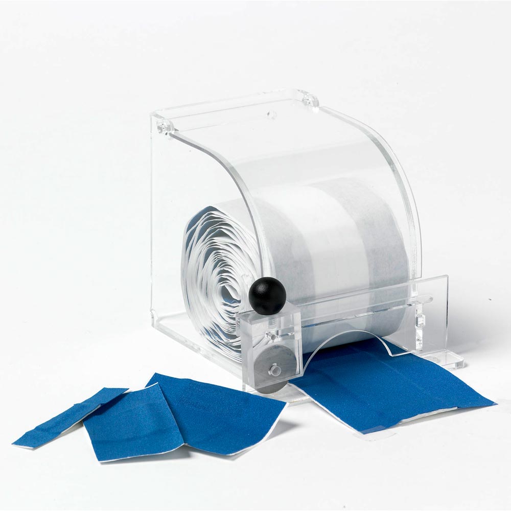 Plastic Dispenser with cutter and Universal Bandage 2.4