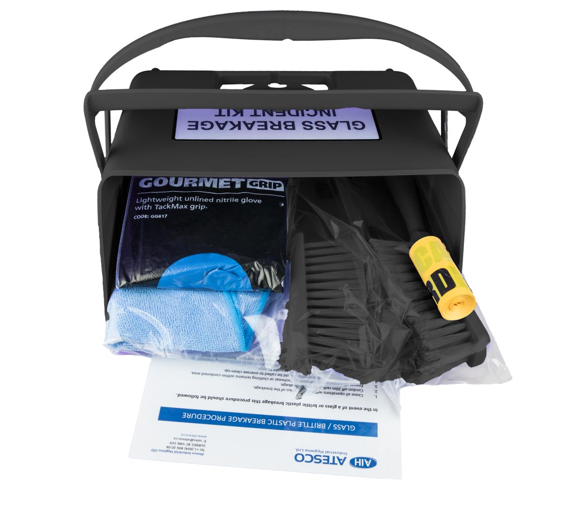 Glass Breakage Incident Kit (SK-Glass) – Atesco Industrial Hygiene