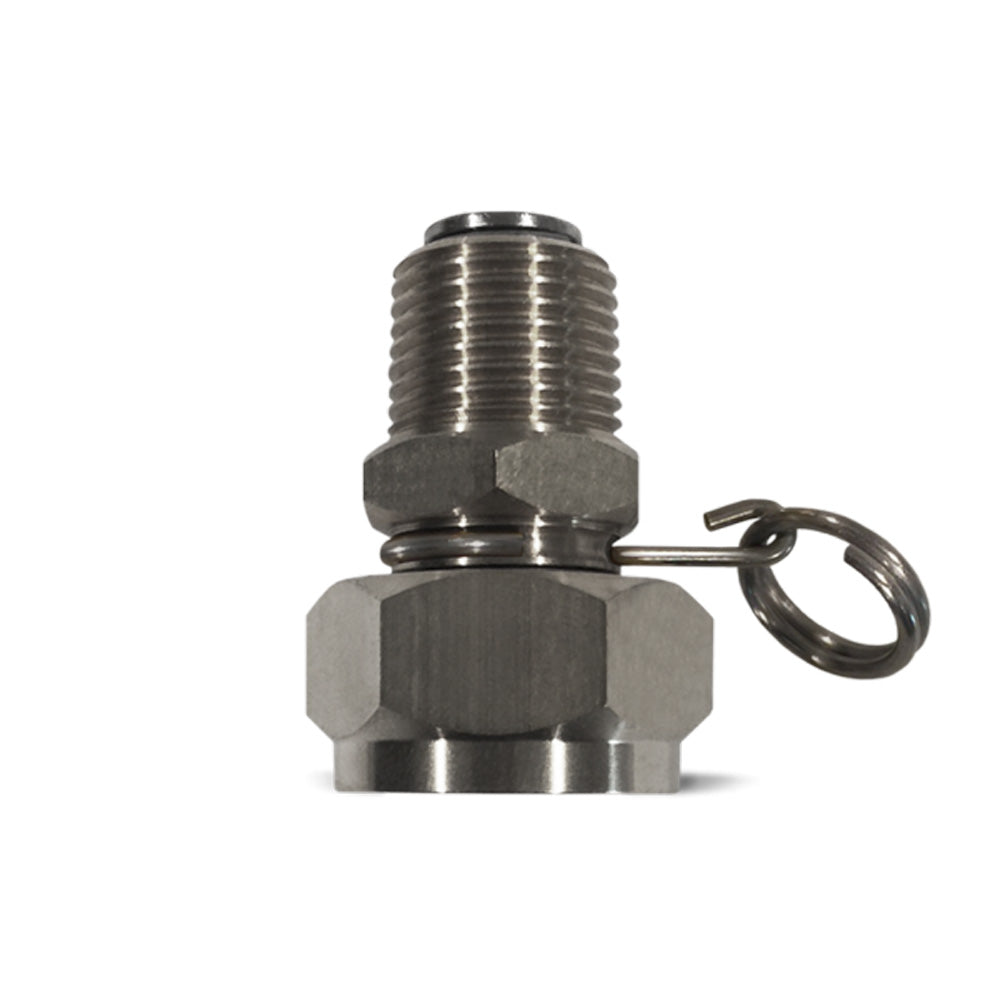 Brass Swivel hose adapter with 1/2
