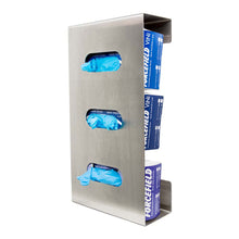 Load image into Gallery viewer, Stainless Steel side loaded glove dispensers (A6101-4)
