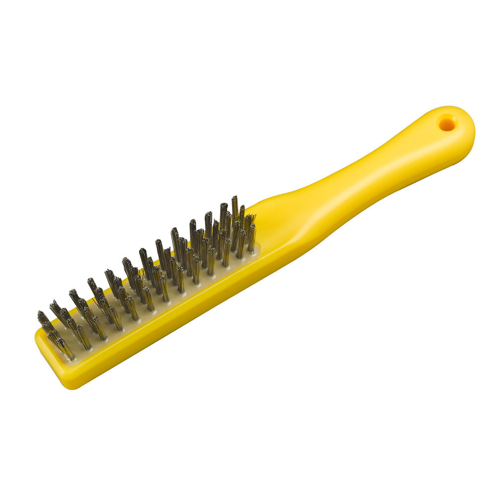 11” Resin-Set Stainless Steel Wire Scratch Brush Online in Vancouver,  Canada – Atesco Industrial Hygiene
