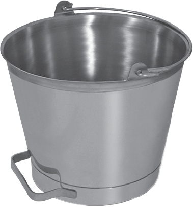 3 gallon Stainless Steel Pail with Handle (SSP13H)